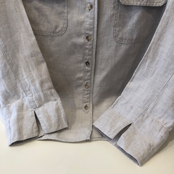 Valerie Stevens button up linen blouse - Picture 13 of 15